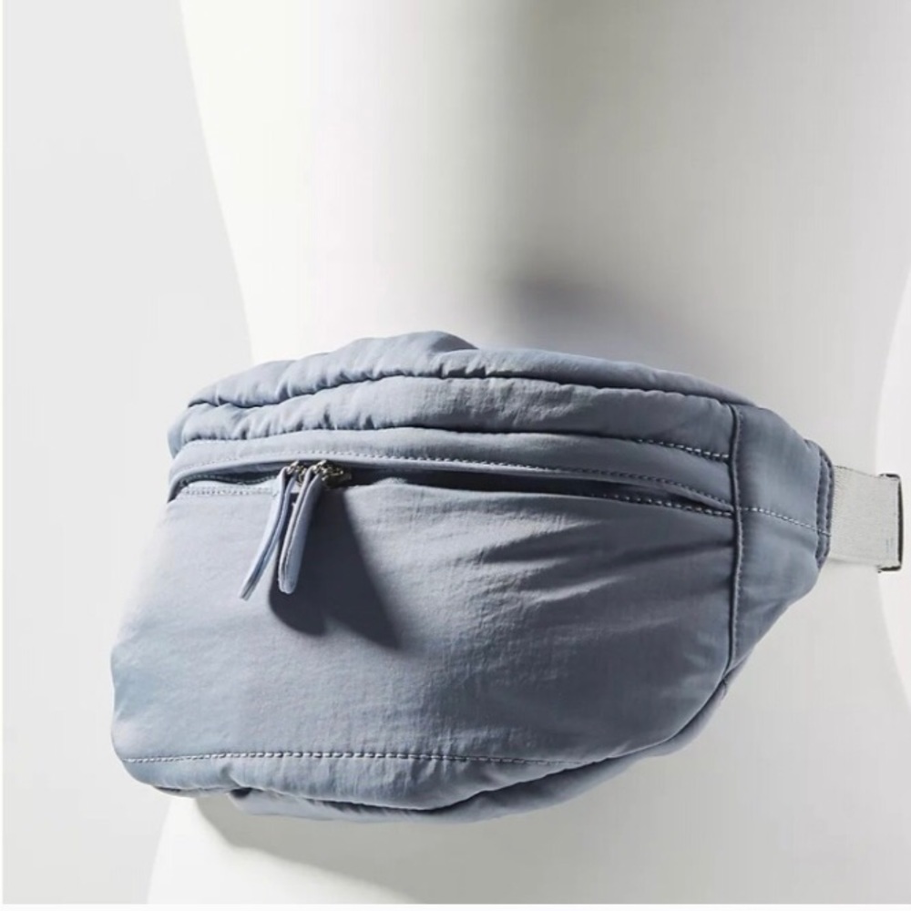 Anthropologie Kumo Belt Bag - Slate Blue